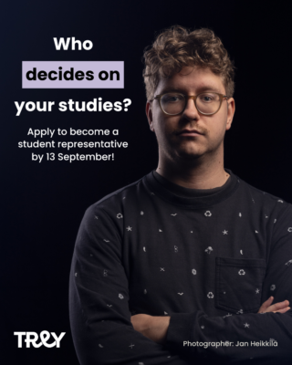 Student representative search advert.
